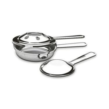 Imagem de Fogareiro Para Rechaud Inox Com Abafador G - Brinox