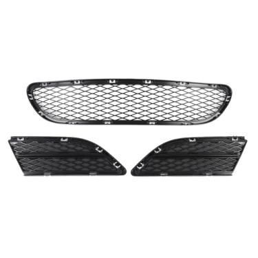Imagem de aqxreight Grade Inferior do Para-choque Dianteiro 51117198906 Grade Frontal Com de Farol de Neblina para Série 3 E90 E91 2009-2012, Confirme o Modelo Inferior do Para-choque Dianteiro.