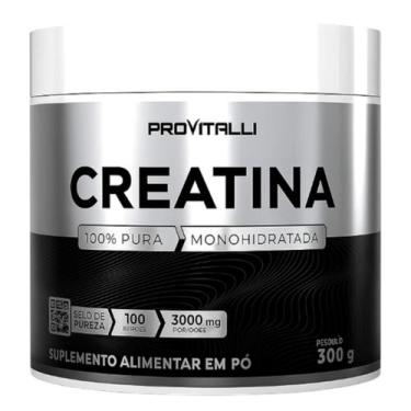 Imagem de Creatina Monohidratada 100% Pura 300g ProVitalli - Creatine Importada