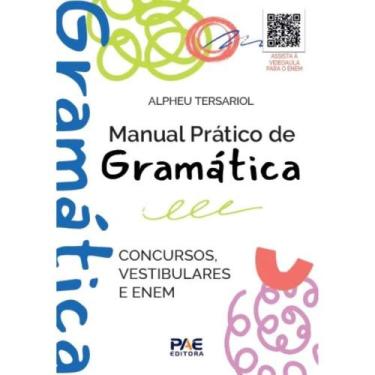 Imagem de Livro Pedagógico Gramática 12X17CM 256 Páginas - Pae Editora
