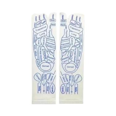 Imagem de Conjunto De Meias De Massagem Por Acupressão E Reflexologia Para Pés C