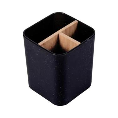 Imagem de Suporte Para Escova De Dente De Bambu, Caixa De Armazenamento Para Lâm