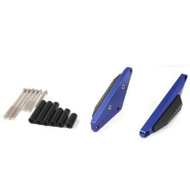 Imagem de Arashi Frame Sliders Motor Anti Crash Pads para Yamaha MT07 FZ07 2014-2017, Peças de acessórios de motocicleta azul