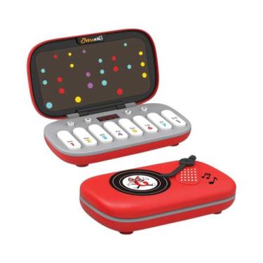 Imagem de Máquina De Jogo De Quebra-Cabeça De Ritmo Musical Eletrônico Iluminada