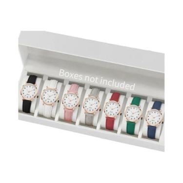 Imagem de Conjunto De Relógios De Pulso Femininos Com Mostrador Árabe, 7 Peças, 