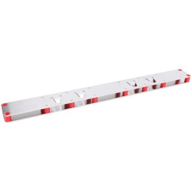 Imagem de Cryfokt Suporte de Alumínio para Furadeira de Trilho Lateral, Suporte de Parede para Rack de Perfuração de Aço Inoxidável, Rack de Armazenamento de Furadeira Elétrica de 6,5 * 1,4 * 0,6