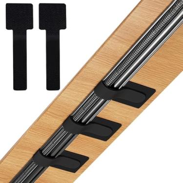 Imagem de 10 peças de abraçadeiras de cabo, tiras autoadesivas de gancho e laço, organizador de cabos aderentes, clipe de cabo, itens essenciais para casa e escritório