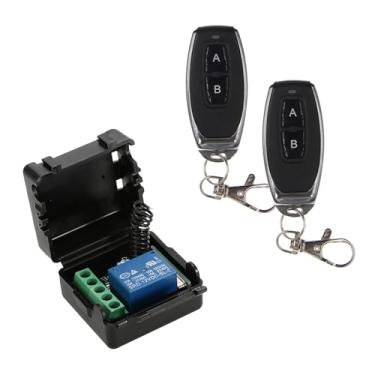 Imagem de ZJchao Casa Inteligente 433Mhz Interruptor Remoto Sem Fio Receptor Transmissor Módulo de Interruptor de Controle Remoto Universal 2 PCS Transmissor RF Controles Remotos 1527 para (2)