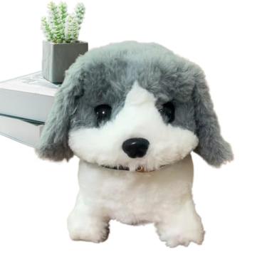 Imagem de Brinquedo De Cão Com Cauda A Abanar, Companheiro De Estimação Em Pelúcia Que Ladra, Cão Robot Interativo, Para Crianças Família Amigos Casa Aniversário Natal