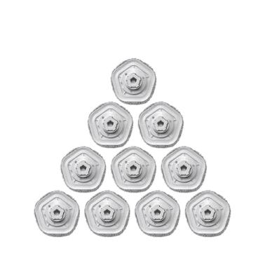 Imagem de Hujscufdjy Compatível com Dreame Bot W10 W10 Pro, peças sobressalentes para esfregão robô aspirador de pó pano (10 peças)