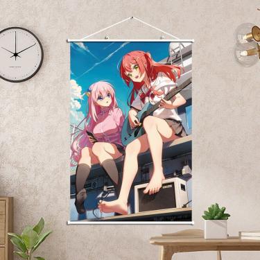 Imagem de Arte de parede em tela Bocchis Rocks Gotohs Historis Kitas Ikuyos Anime