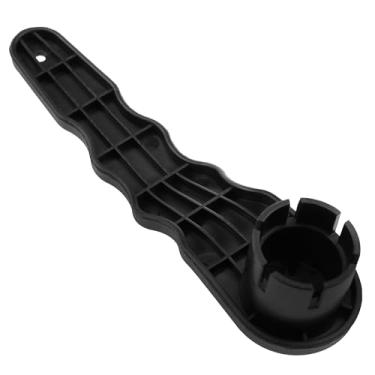 Imagem de Dsjnf Chave de válvula de ar preta 12 x 3 cm, ferramenta de substituição de válvula de placa de remo adequada para a maioria dos barcos infláveis, canoas, barcos de borracha, etc.