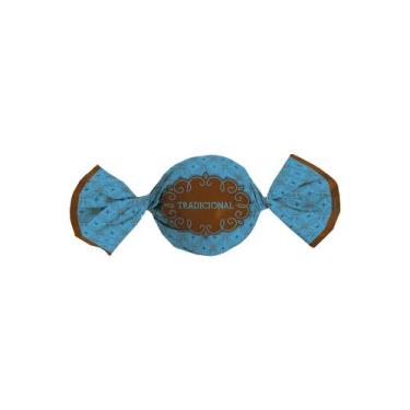 Imagem de Embalagem para trufas e bombons gostosura tradicional azul 14,5x15,5cm