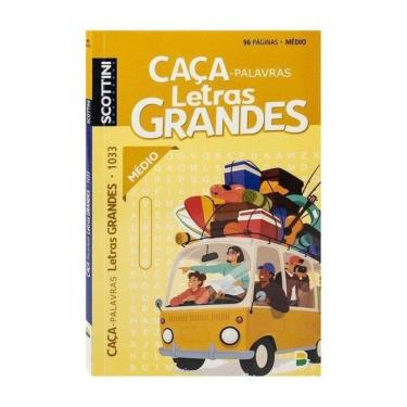 Imagem de Scottini Caça-Palavras Letras Grandes (96P) N.1033 (Médio)