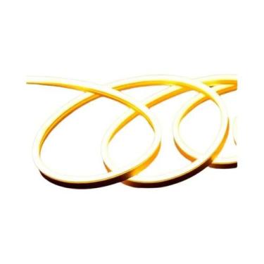 Imagem de Fitas De LED Neon À Prova d'Água Brancas Quentes 12V 2835 120leds/m Pa