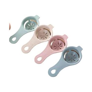 Imagem de Separador De Clara E Gema De Ovo Em Palha De Trigo, Gadget De Cozinha,