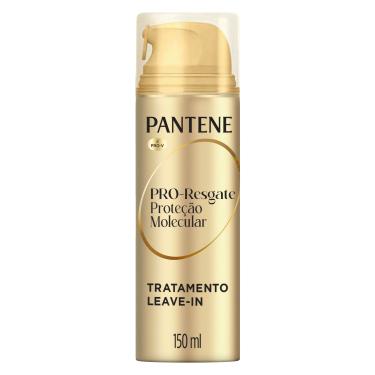 Imagem de Leave-In Regeneração Molecular 150ml Pantene Pro-Resgate Protetor Térmico Cabelos Danificados