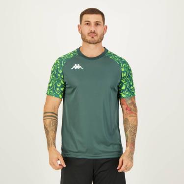 Imagem de Camisa Kappa Vatare Verde-Masculino