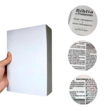 Imagem de Miolo De Bíblia Sagrada Letra Grande C/ Harpa E Corinhos 18,5x12cm - R