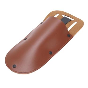 Imagem de Jiawu Bainha para Podador de Jardim, Suporte Durável para Tesouras de Poda para Trabalho Ao Ar Livre, Bolsa Protetora de Couro Pu para Ferramentas de Jardim (Marrom)