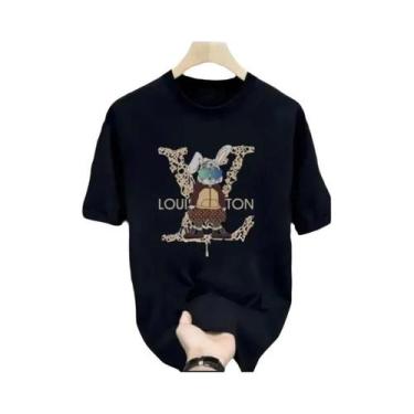 Imagem de Camiseta Unissex De Algodão Pesado Com Gola Redonda, Estilo Casual De 