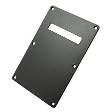 Imagem de Capa de substituição para guitarra traseira cavidade tremolo para guitarra Strat Squier preta