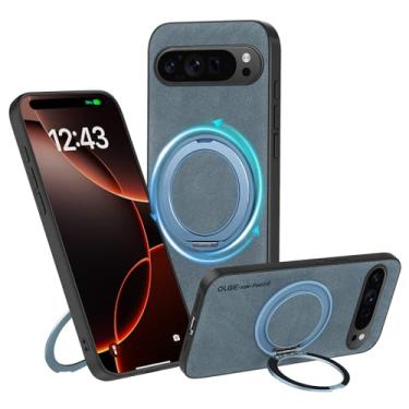 Imagem de MCFANCE Suporte magnético para capa Pixel 10 Pro [compatível com Magsafe] [antiderrapante, resistente a manchas e impressões digitais] [proteção da câmera] para Google Pixel 10 Pro, azul 6,3 polegadas