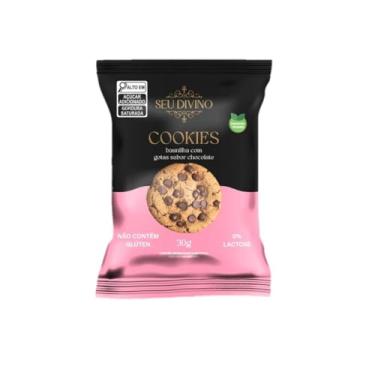 Imagem de Cookies BAUNILHA C/GOTAS CHOCOLATE Seu Divino 30g