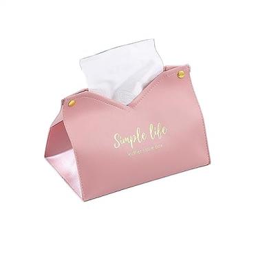 Imagem de Caixa de lenços moderna dispensador de lenços de mesa suporte de guardanapo caixa de papel higiênico recipiente de lenços caixa de armazenamento de papel quarto caixa de armazenamento de papel mesa