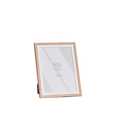 Imagem de Porta Retrato Yuna Branco 15X20 Mdf