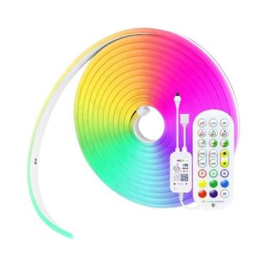 Imagem de Fitas LED RGB Com Plugue EU 12V-24V Compatíveis Com WiFi Tuya Smart Li