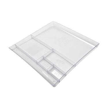 Imagem de Organizador De Gavetas Cristal Com 6 Divisórias - Dello