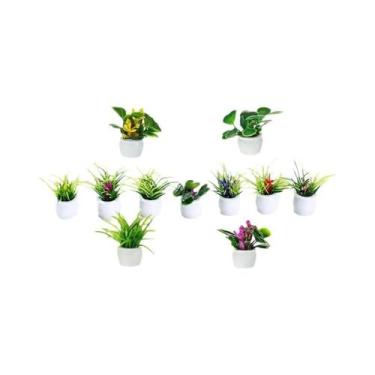 Imagem de Miniatura De Bonsai Para Casa De Bonecas, Planta Decorativa Em Miniatu