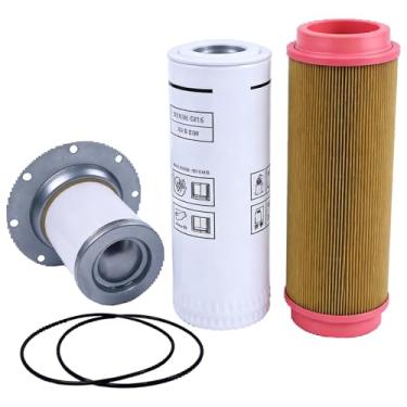 Imagem de Czomoizc Kit de filtro 1613-7407 1613-6105 2901-0566-02 compatível com Atlas Copco GA-37