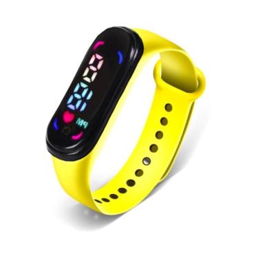 Imagem de Relógio Digital Esporte Bracelete Led Adulto Infantil Barato