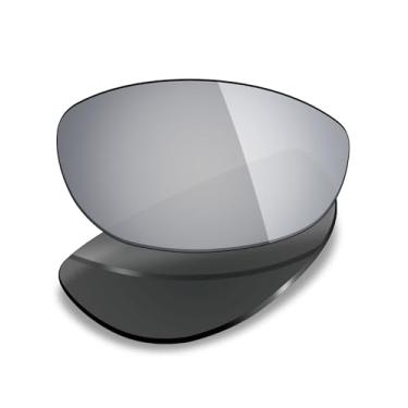 Imagem de Mryok Lentes de reposição UV400 para óculos de sol Oakley Straight Jacket 1999, HD Polarized, proteção UV, resistente a impactos e ajuste perfeito - Titânio prata