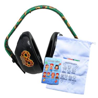 Imagem de Abafador de Ruidos Black Girassol para Atipicos  11  DB  + Quebra-cabeça cognitivo