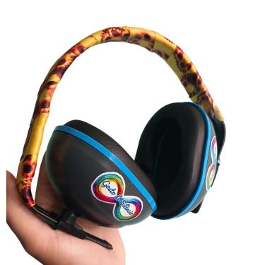 Imagem de Proteção Abafador de ruidos para autistas e Atipicos Infinity Yellow  18 DB