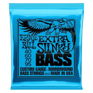 Imagem de Enc. 040-095 P/ Baixo 4 Cordas Extra Slinky Niquel P02835 Ernie Ball