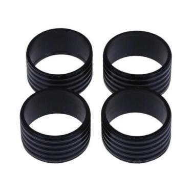 Imagem de Anéis De Silicone Para Raquete De Tênis (4 Peças) - Fechamento De Borr
