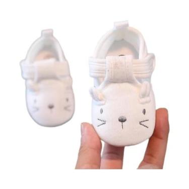 Imagem de Tênis Para Bebê Menina Recém-Nascida, Solado Macio Antiderrapante, Cal