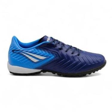 Imagem de Chuteira Society Penalty Digital Azul/Branco 37-Masculino