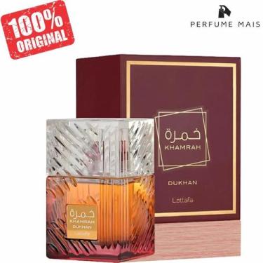 Imagem de Lattafa Khamrah Dukhan Eau de Parfum Perfume Unissex 100ml