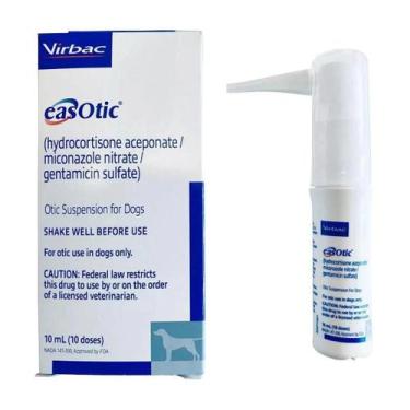 Imagem de Easotic Suspensão Otológica para Cães 10 ml - Virbac - VIRBAC PET