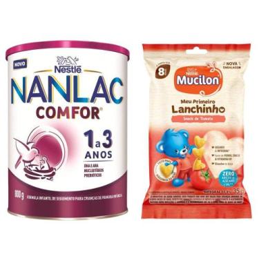 Imagem de Kit 1 Fórmula Infantil NANLAC Comfor 800g
