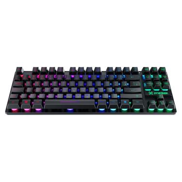 Imagem de Teclado Gamer Fearless 80 Rainbow Backlight ABNT2 Membrana