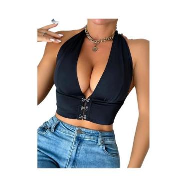 Imagem de Sutiã Push-up Sem Fio Com Fechamento Frontal Sexy Para Mulheres, Linge