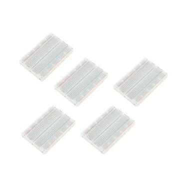 Imagem de Placa De Teste Universal Mini Protoboard Sem Solda Com 400 Pontos De C