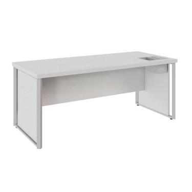 Imagem de Mesa de Escritório Diretor com Caixa de Tomadas e Porta Objetos 180cm 