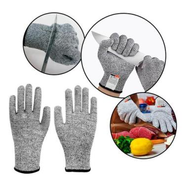 Imagem de Luva Anticorte Nível 5 Profissional Segurança HPPE - Nilo-imports